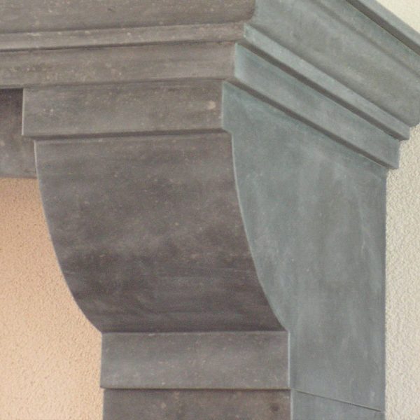 Haardomlijsting detail